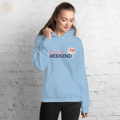 Damen Hoodie - Hellblau / S
