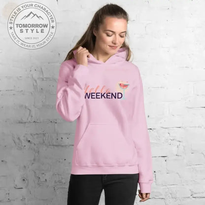Damen Hoodie - Hellpink / S
