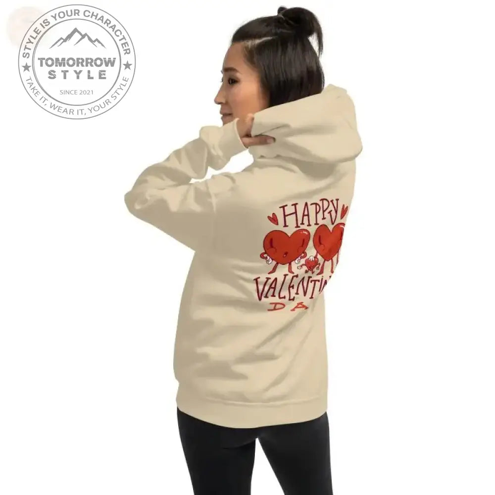 Kuscheln Sie sich stilvoll mit unserem gemütlichen bestickten Kapuzenpullover ein! - Tomorrow Style