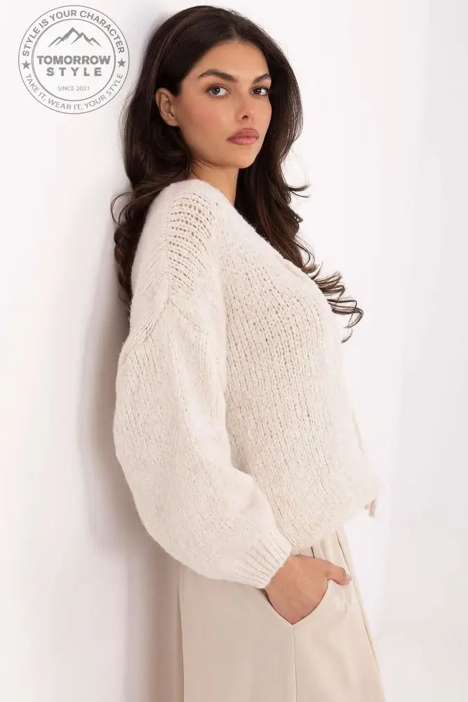 Lässiger Damenpullover mit Korsett - Schnürung - Tomorrow Style