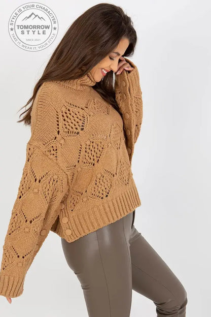 Rollkragenpullover Model 174898 EM - Tomorrow Style