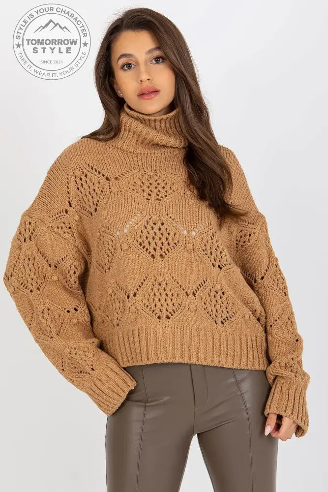 Rollkragenpullover Model 174898 EM - Tomorrow Style