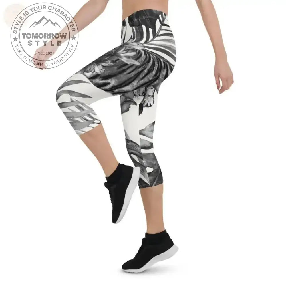 Luxuriös weiche Capri - Leggings – ultimativer Komfort! - Tomorrow Style