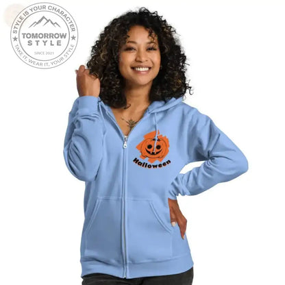 Luxuriöser Damen - Kapuzenpullover aus schwerem Fleece mit Reißverschluss - Tomorrow Style