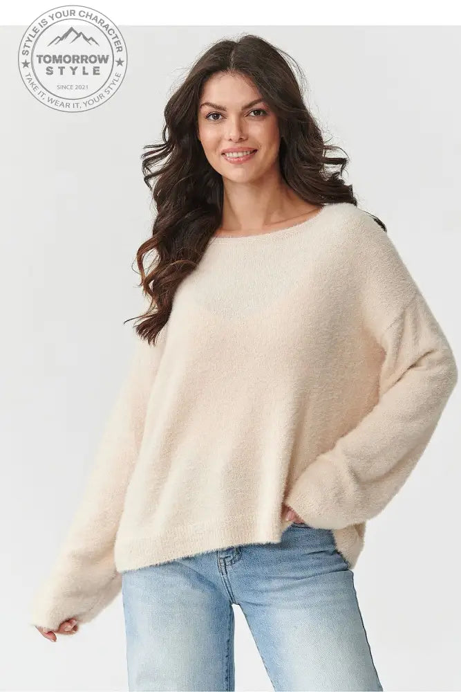 Luxus Damenpullover – Moderner Komfort mit feminine Akzenten - Tomorrow Style