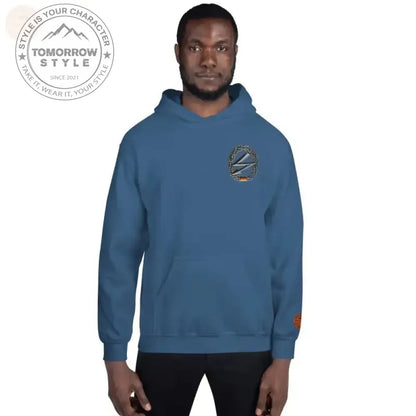 Machen Sie es sich gemütlich in unserem bestickten Premium - Hoodie der Bundeswehr - Tomorrow Style