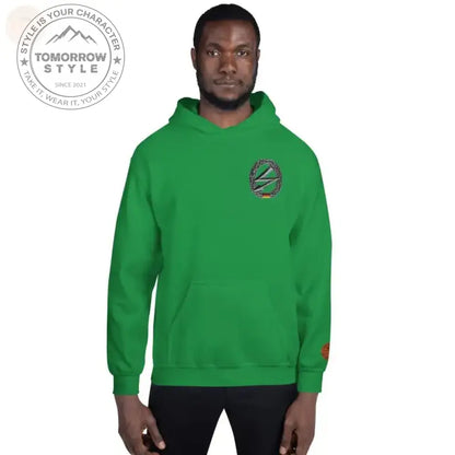 Machen Sie es sich gemütlich in unserem bestickten Premium - Hoodie der Bundeswehr - Tomorrow Style