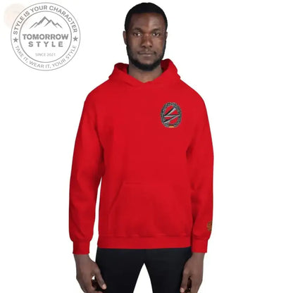 Machen Sie es sich gemütlich in unserem bestickten Premium - Hoodie der Bundeswehr - Tomorrow Style