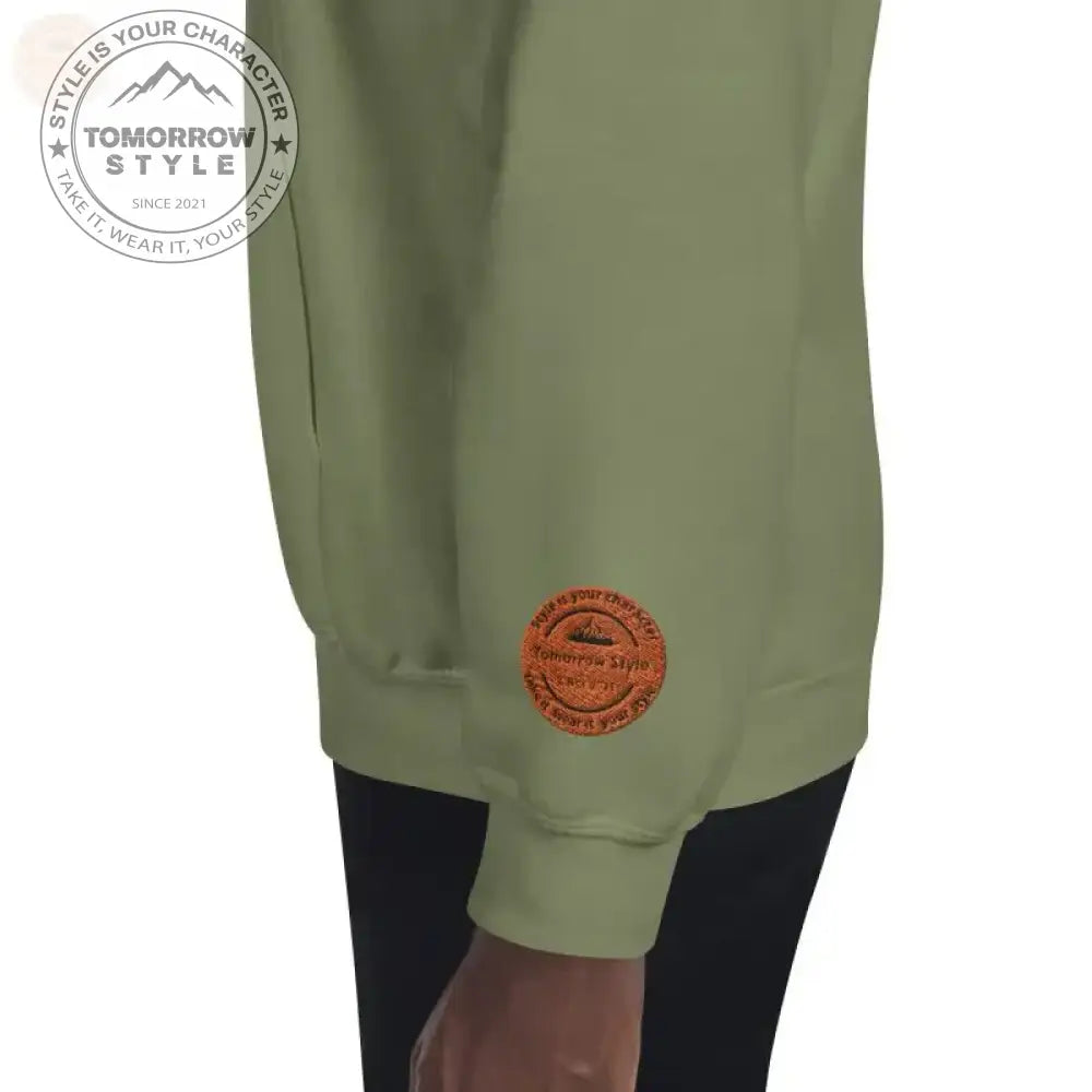 Machen Sie es sich gemütlich in unserem bestickten Premium - Hoodie der Bundeswehr - Tomorrow Style