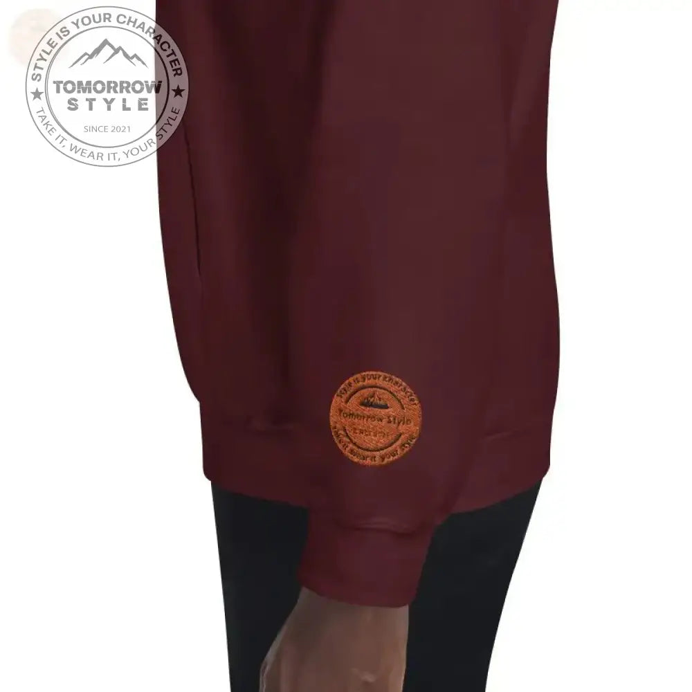 Machen Sie es sich gemütlich in unserem bestickten Premium - Hoodie der Bundeswehr - Tomorrow Style