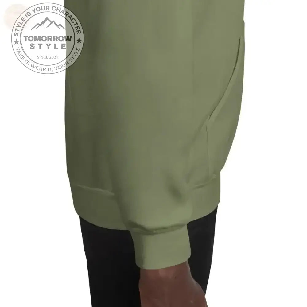 Machen Sie es sich gemütlich in unserem bestickten Premium - Hoodie der Bundeswehr - Tomorrow Style