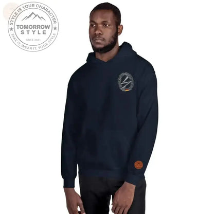 Machen Sie es sich gemütlich in unserem bestickten Premium - Hoodie der Bundeswehr - Tomorrow Style