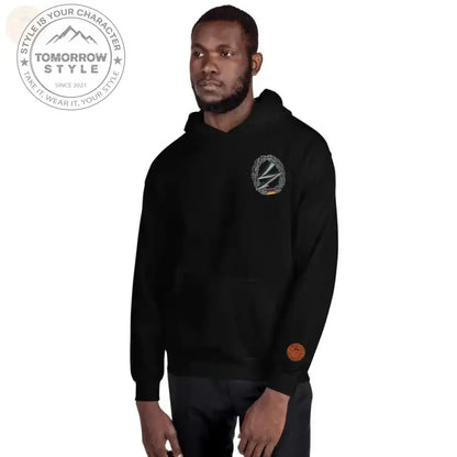 Machen Sie es sich gemütlich in unserem bestickten Premium - Hoodie der Bundeswehr - Tomorrow Style