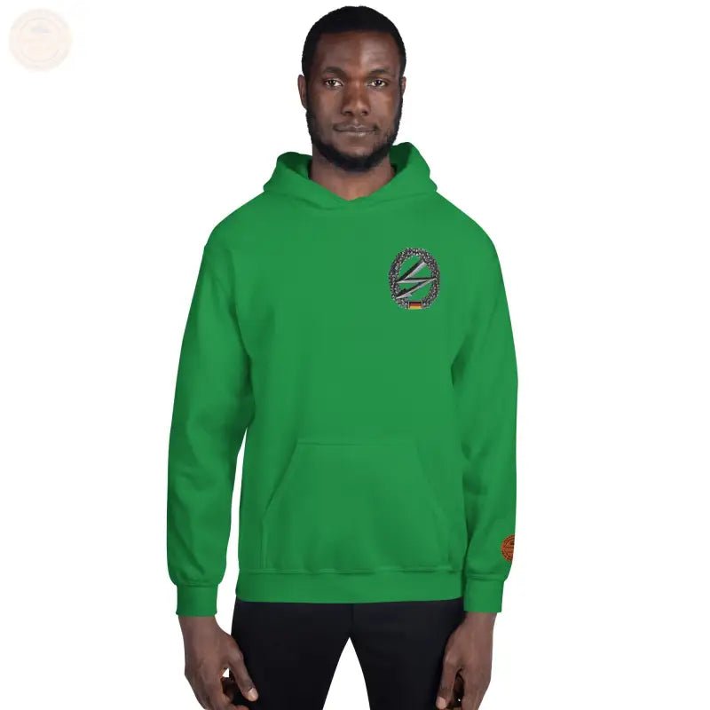 Machen Sie es sich gemütlich in unserem bestickten Premium - Hoodie der Bundeswehr - Tomorrow Style