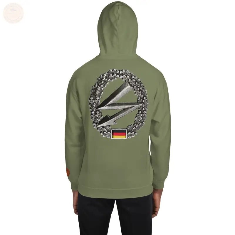 Machen Sie es sich gemütlich in unserem bestickten Premium - Hoodie der Bundeswehr - Tomorrow Style