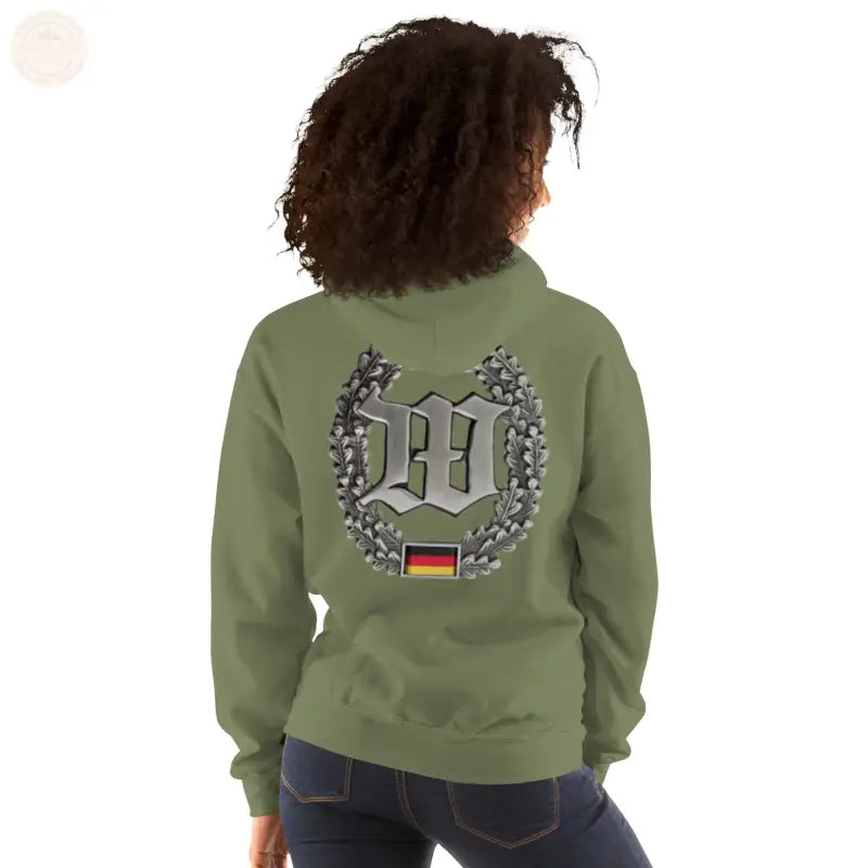 Machen Sie es sich in unserem bestickten Premium - Hoodie der Bundeswehr gemütlich! - Tomorrow Style