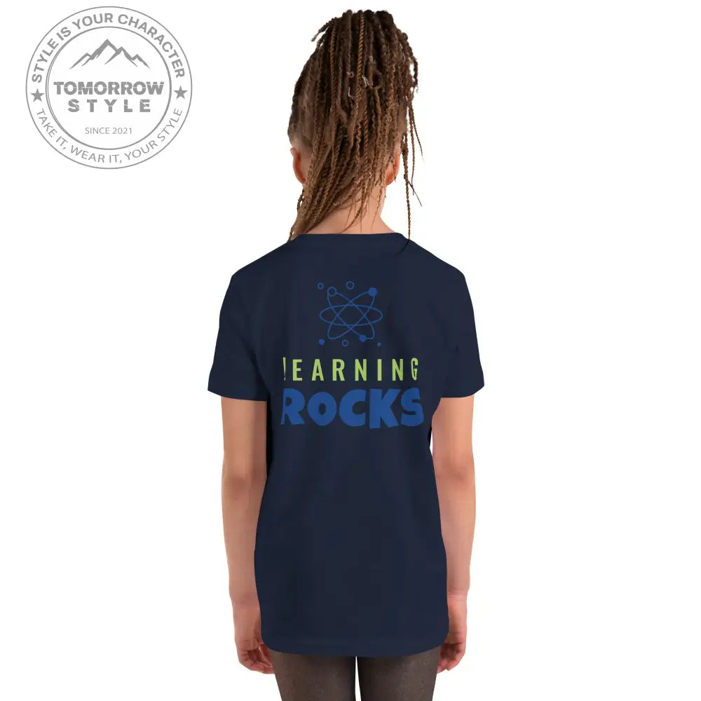 Mädchen Kurzarm T-Shirt mit Schulmotiv - Tomorrow Style