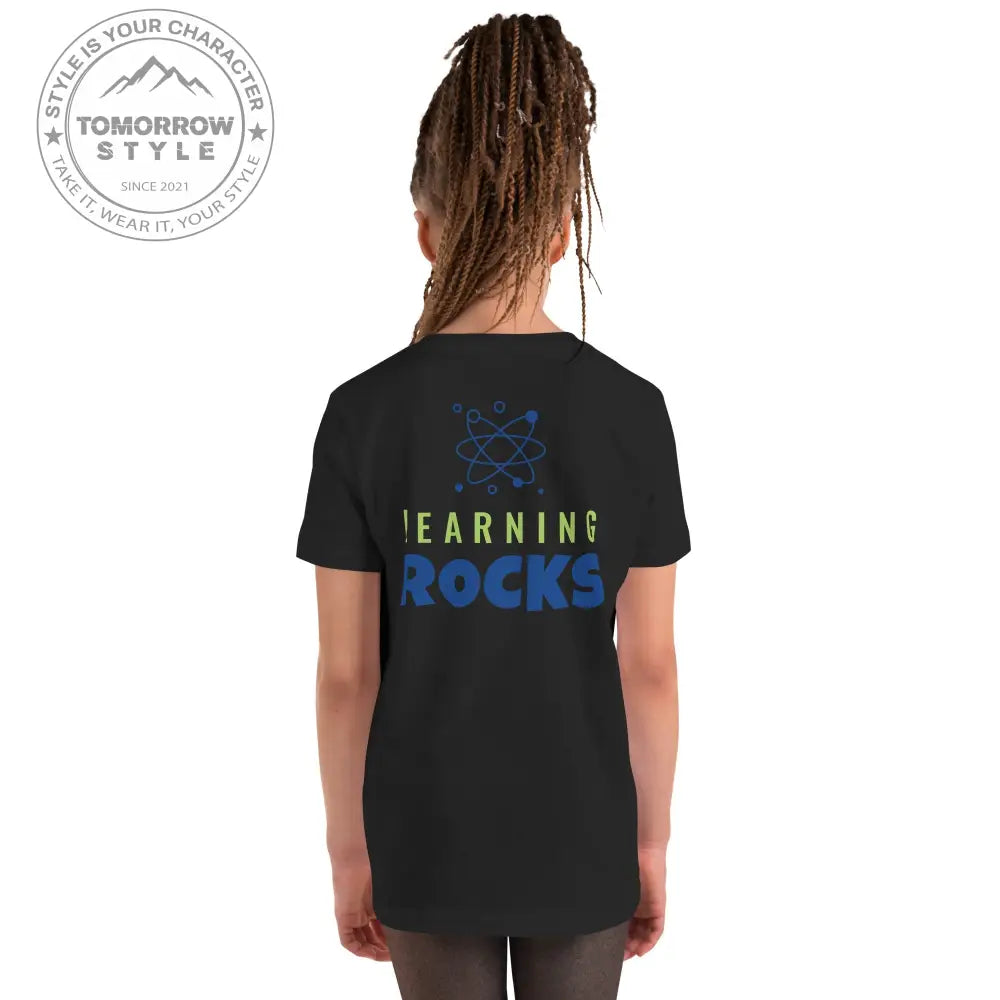 Mädchen Kurzarm T-Shirt mit Schulmotiv - Tomorrow Style