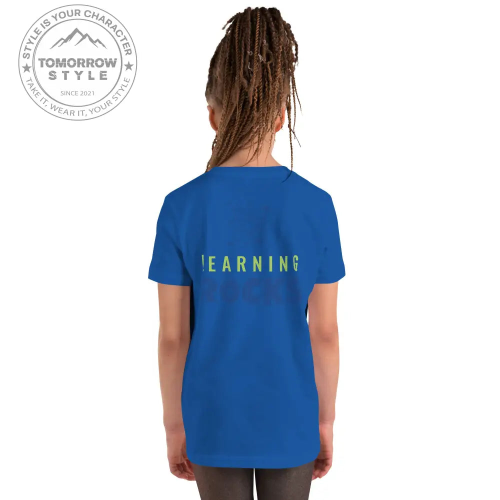 Mädchen Kurzarm T-Shirt mit Schulmotiv - Tomorrow Style