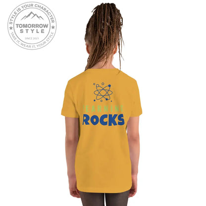 Mädchen Kurzarm T-Shirt mit Schulmotiv - Tomorrow Style