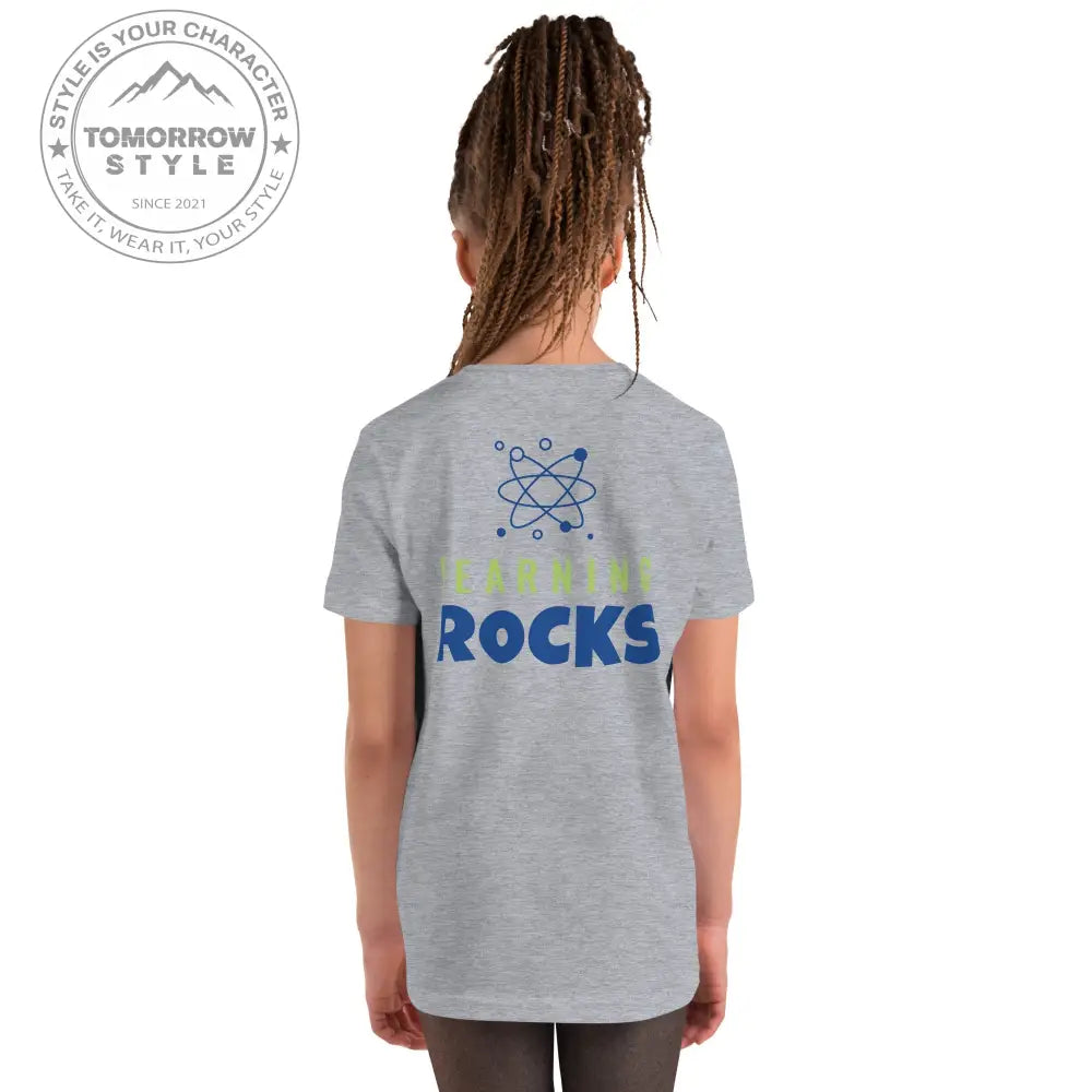 Mädchen Kurzarm T-Shirt mit Schulmotiv - Tomorrow Style