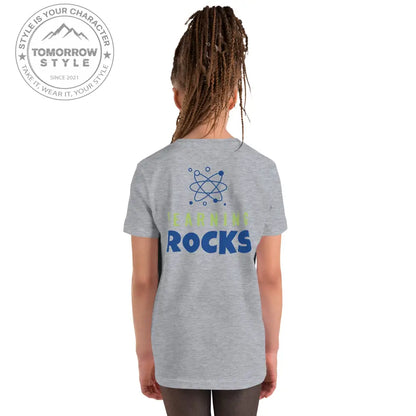 Mädchen Kurzarm T-Shirt mit Schulmotiv - Tomorrow Style