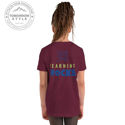 Mädchen Kurzarm T-Shirt mit Schulmotiv - Tomorrow Style