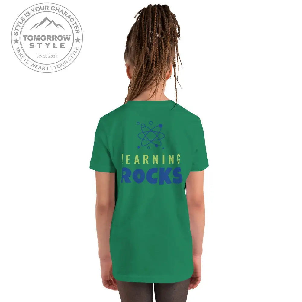 Mädchen Kurzarm T-Shirt mit Schulmotiv - Tomorrow Style