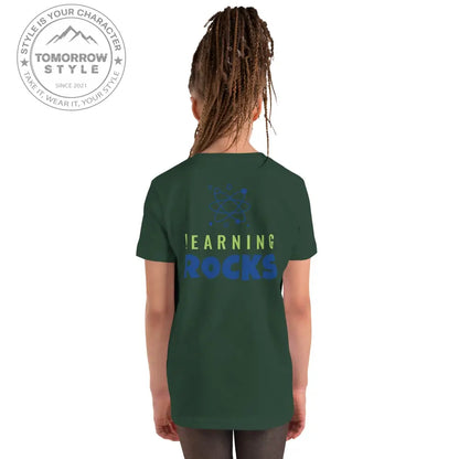 Mädchen Kurzarm T-Shirt mit Schulmotiv - Tomorrow Style