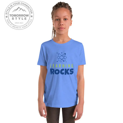 Mädchen Kurzarm T-Shirt mit Schulmotiv - Tomorrow Style