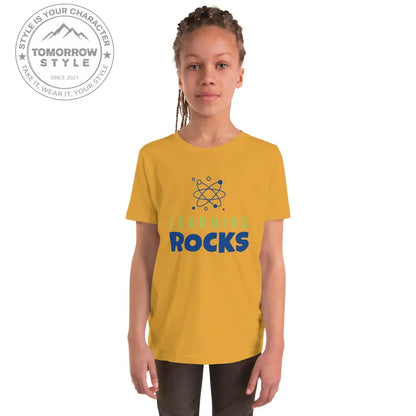 Mädchen Kurzarm T-Shirt mit Schulmotiv - Tomorrow Style