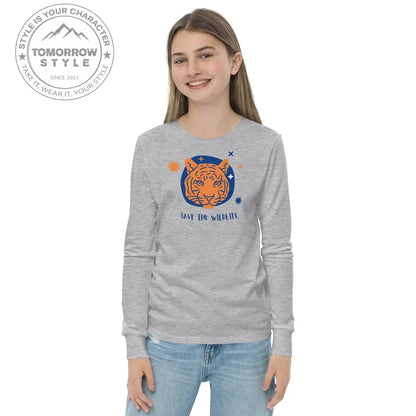 Mädchen Langarm T-Shirt - Tomorrow Style