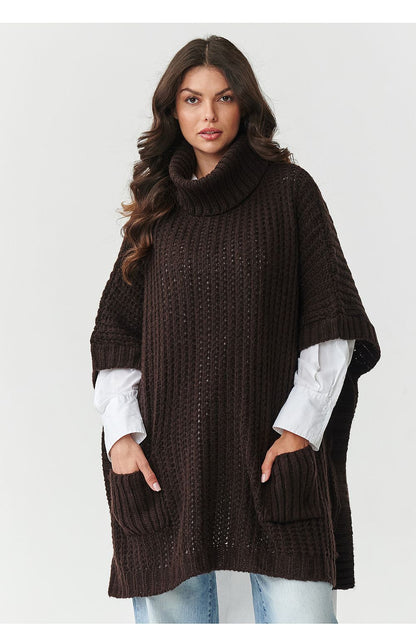  Rollkragenpullover model 217654 Makadamia 