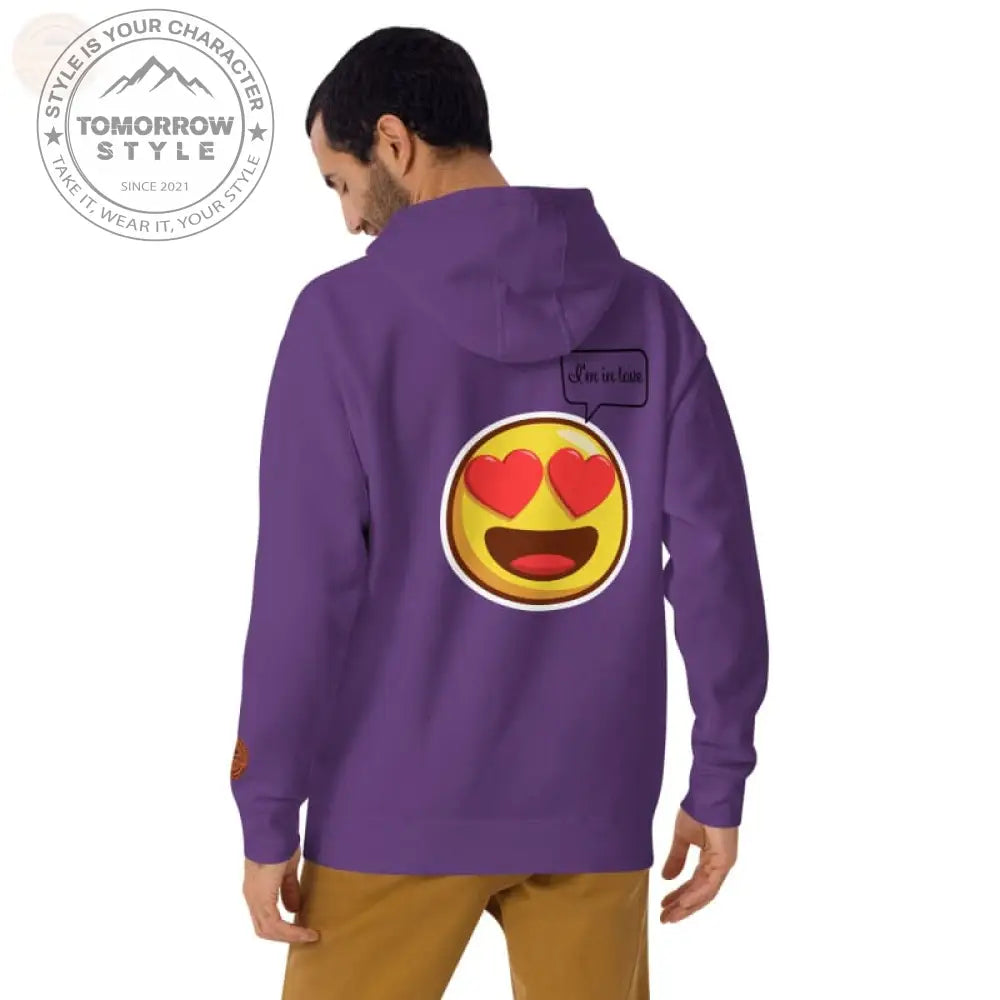 Ultimate Comfort: Bestickter Herren Hoodie - Tomorrow Style