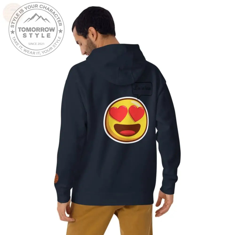 Ultimate Comfort: Bestickter Herren Hoodie - Tomorrow Style
