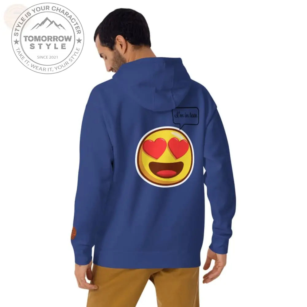 Ultimate Comfort: Bestickter Herren Hoodie - Tomorrow Style