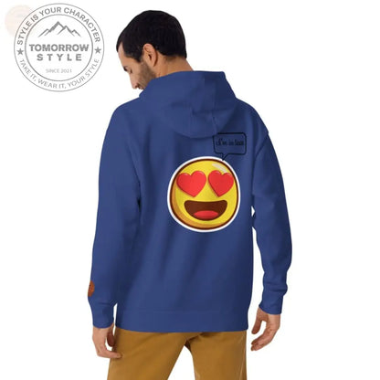 Ultimate Comfort: Bestickter Herren Hoodie - Tomorrow Style