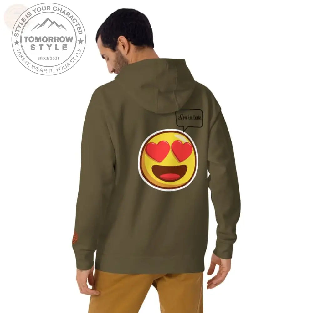 Ultimate Comfort: Bestickter Herren Hoodie - Tomorrow Style
