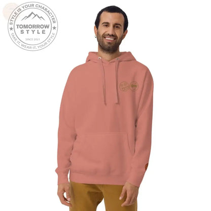 Ultimate Comfort: Bestickter Herren Hoodie - Tomorrow Style