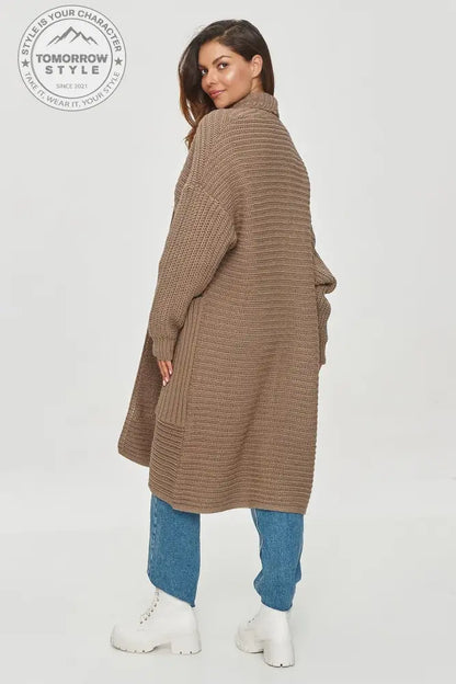 Cardigan Model 201795 Makadamia - Tomorrow Style