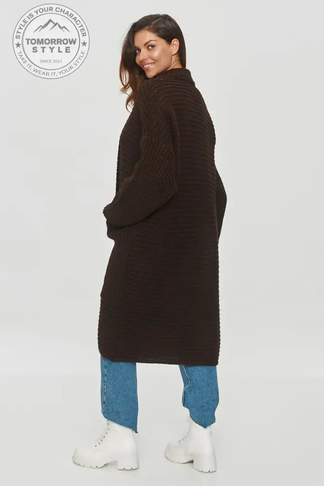 Cardigan Model 201795 Makadamia - Tomorrow Style