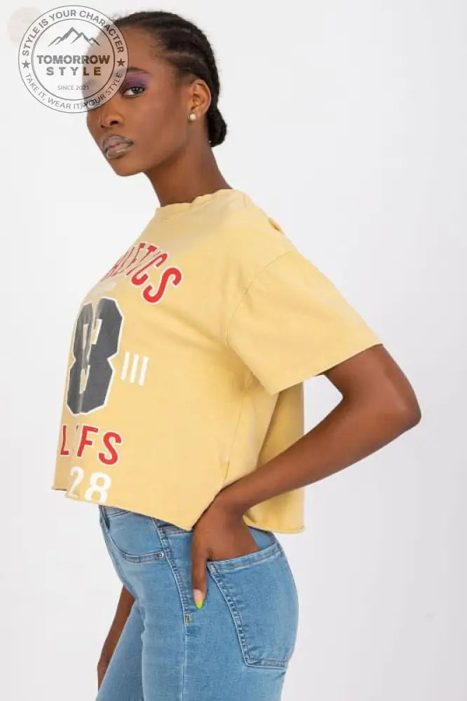 Modisches Damen T-Shirt mit kurzen Ärmeln – ein Must - Have! - Tomorrow Style