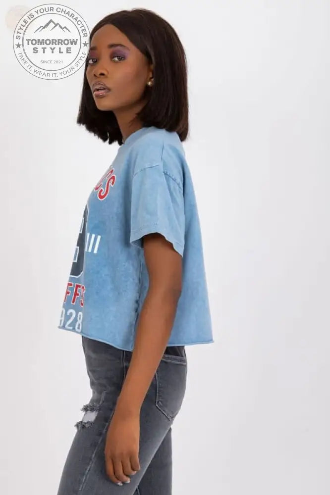 Modisches Damen T-Shirt mit kurzen Ärmeln – ein Must - Have! - Tomorrow Style