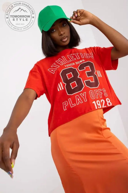 Modisches Damen T-Shirt mit kurzen Ärmeln – ein Must - Have! - Tomorrow Style