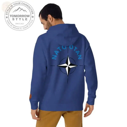 NATO Badge Bund Premium Hoodie: Gemütliche und stylische Streetwear - Tomorrow Style