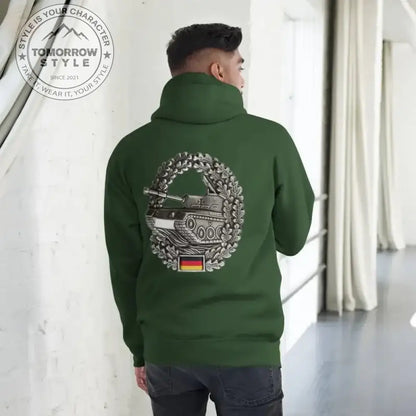 Panzerabzeichen Hoodie: Bundeswehr Premium Power - Tomorrow Style