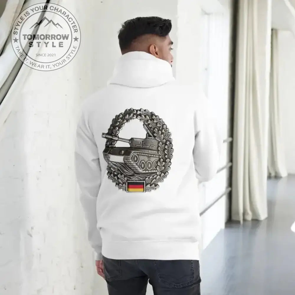 Panzerabzeichen Hoodie: Bundeswehr Premium Power - Tomorrow Style