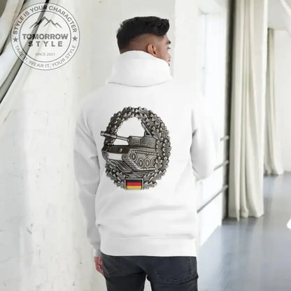 Panzerabzeichen Hoodie: Bundeswehr Premium Power - Tomorrow Style