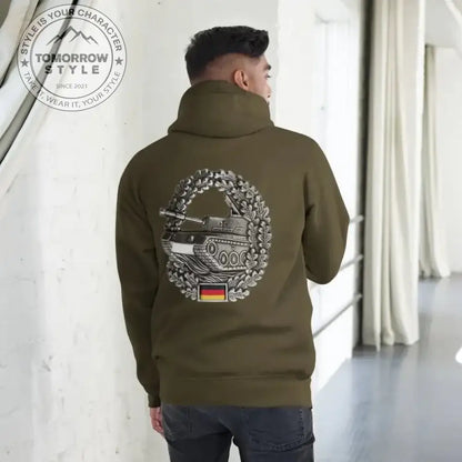 Panzerabzeichen Hoodie: Bundeswehr Premium Power - Tomorrow Style