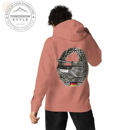 Panzerabzeichen - Hoodie: Ultimativer Premium - Komfort der Bundeswehr! - Tomorrow Style